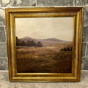 12” x 12” Prairie Land Framed Canvas board - Threshold